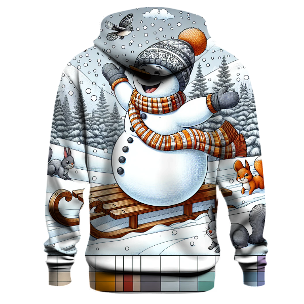 Jolly Snowman Adventure Hoodie