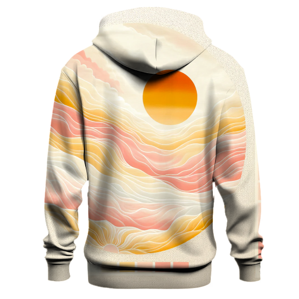 Crystal Sunrise Tie-Dye Hoodie