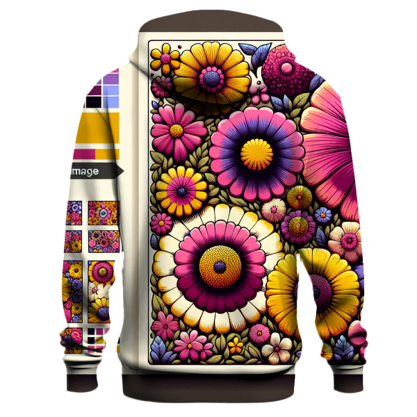 Flower Power Patch Hoodie