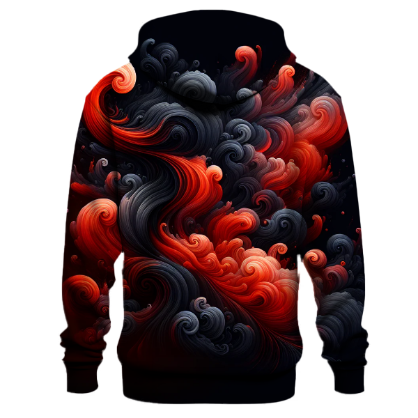 Volcanic Ash Swirl Hoodie