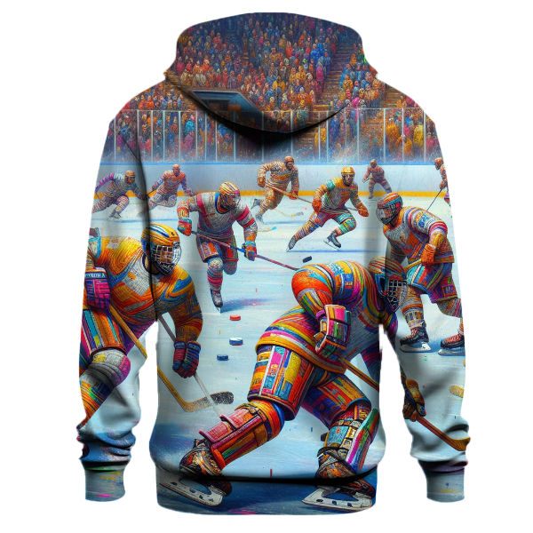 Ice Hockey Championship Spirit Hoodie