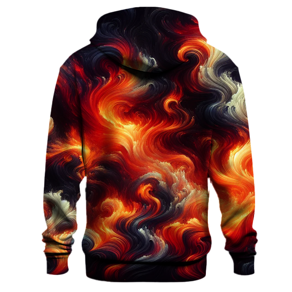 Midnight Fire Tie-dye Hoodie