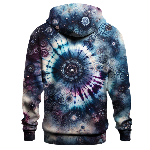 Glistening Twilight Tie-Dye Hoodie