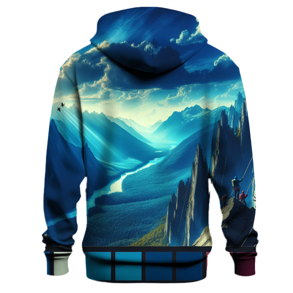 Adventurous Rock Climbing Hoodie