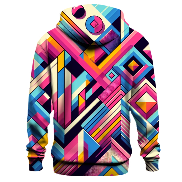 Geometric Nostalgia Hoodie