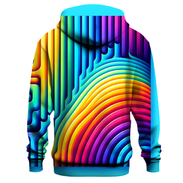 Radiant Rainbow Fade Hoodie