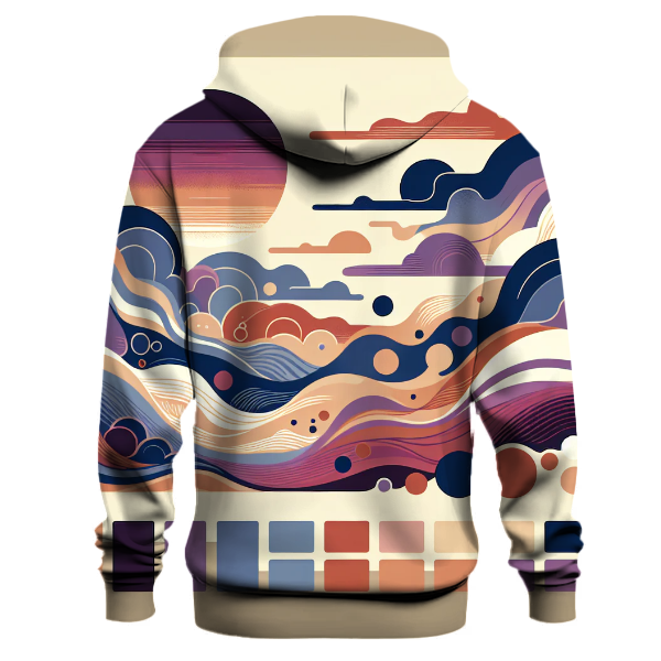Sunset Grove Patterns Hoodie