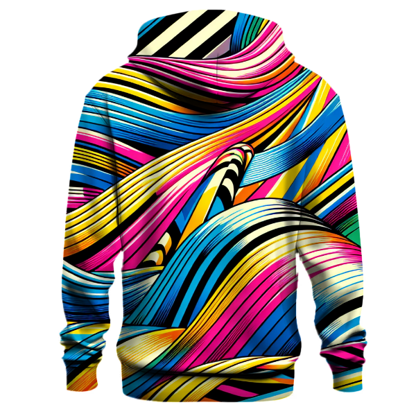 Retro Spectrum Stripes Hoodie