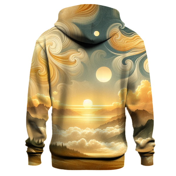 Golden Sunrise Tranquility Hoodie