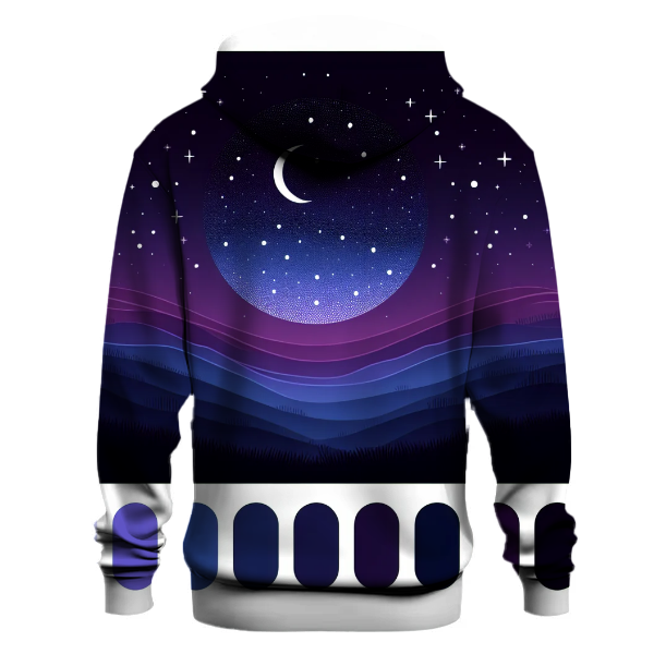 Violet Night Sky Hoodie
