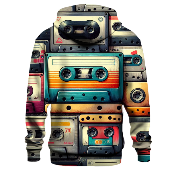 Nostalgic Cassette Tapes Hoodie