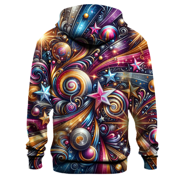 Roller Disco Glam Hoodie