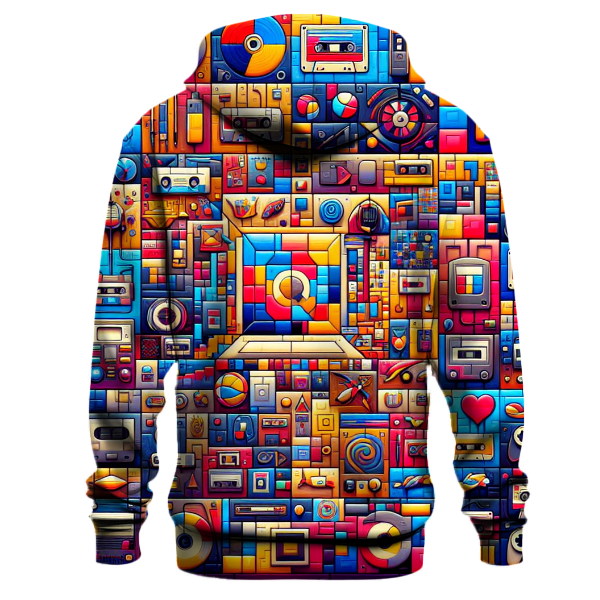 Retro 80s Icons Hoodie