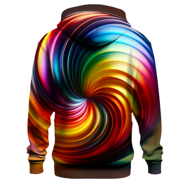 Iridescent Rainbow Gradient Hoodie