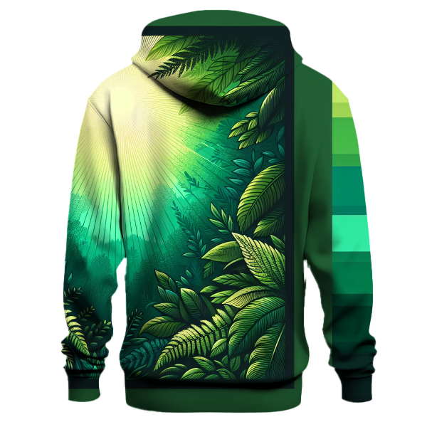 Lush Canopy Gradient Hoodie