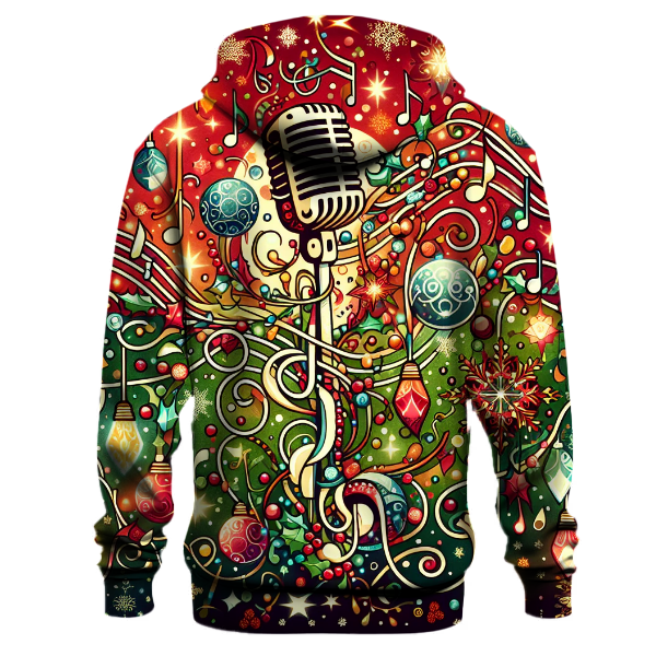 Christmas Lights Karaoke Hoodie