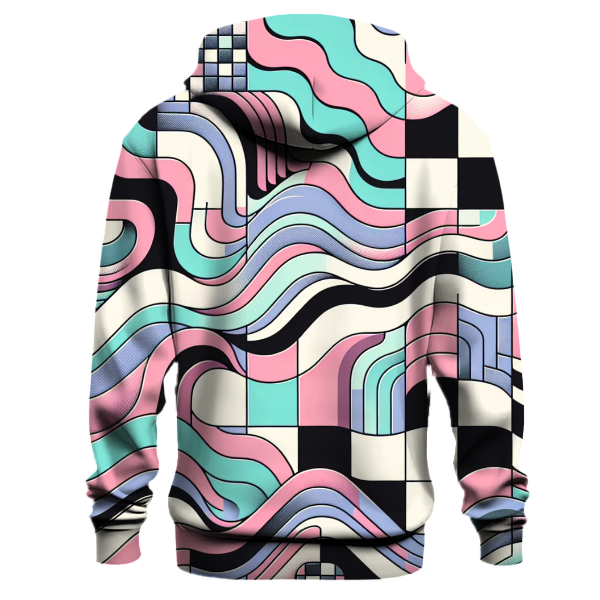Funky Checkerboard Vibe Hoodie