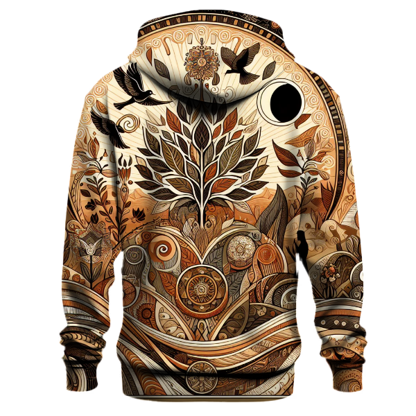 Bohemian Earth Harmony Hoodie