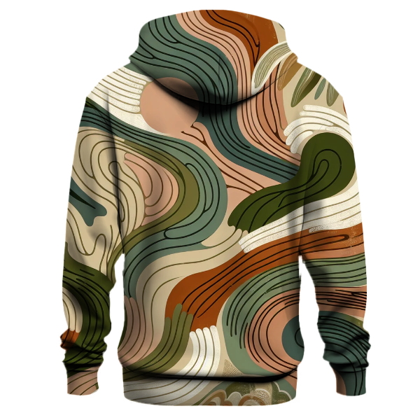 Boho Earth Tones Vibe Hoodie