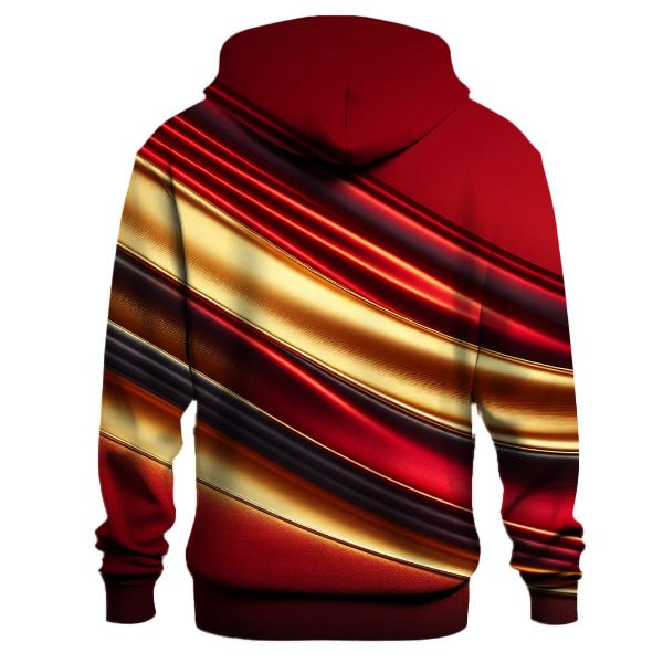 Crimson and Gold Blaze Hoodie