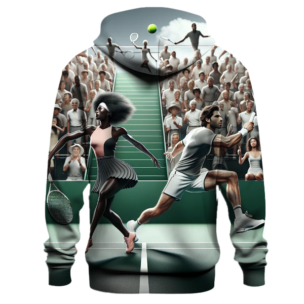 Tennis Serve and Play Hoodie