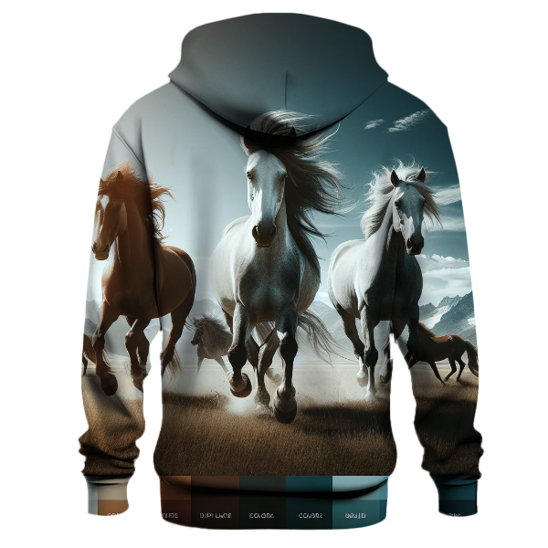 Majestic Wild Horses Hoodie