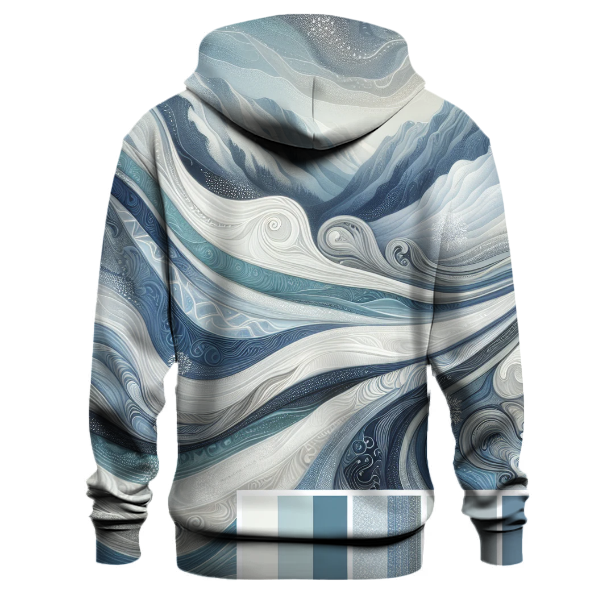 Ethereal Ice Flows Hoodie