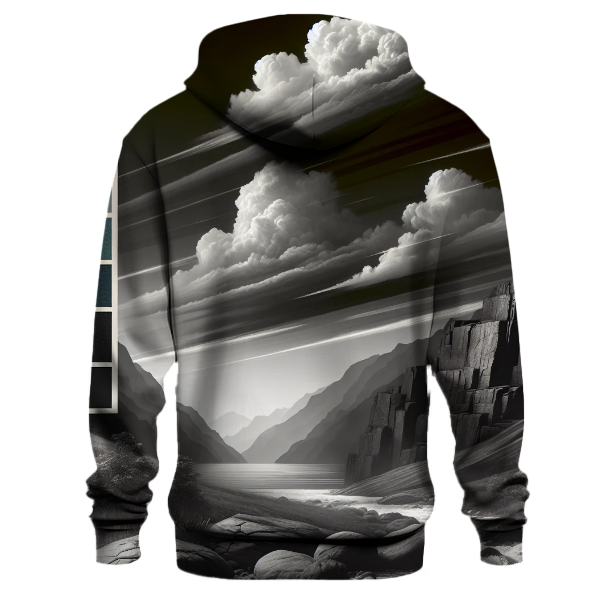 Steel Grey Mountain Hoodie