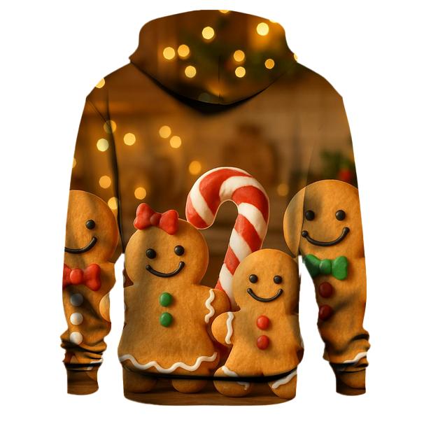 Happy Gingerbread Friends Hoodie