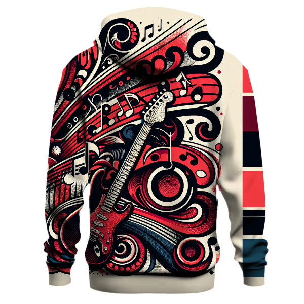 Classic Rock and Roll Vibes Hoodie