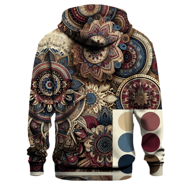 Vintage Bohemian Tapestry Hoodie