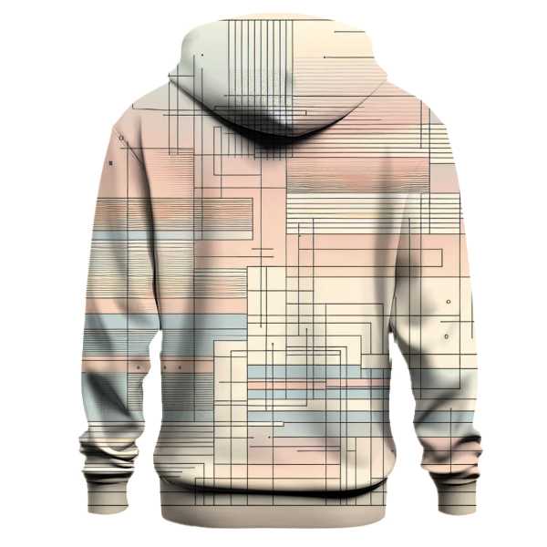 Pastel Power Lines Hoodie