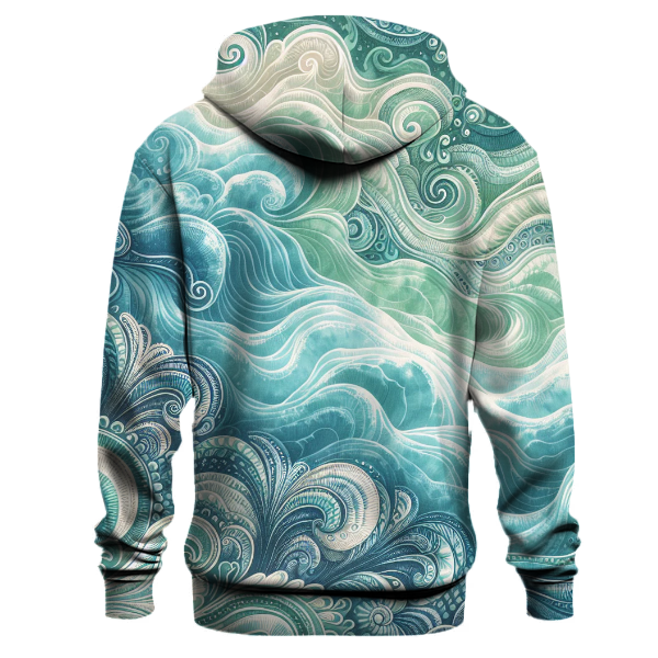 Aqua Dreamscape Hoodie