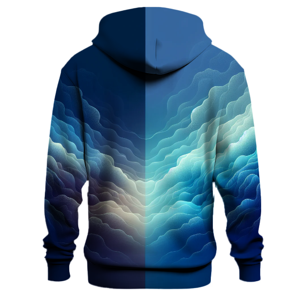 Vibrant Ocean Tide Hoodie