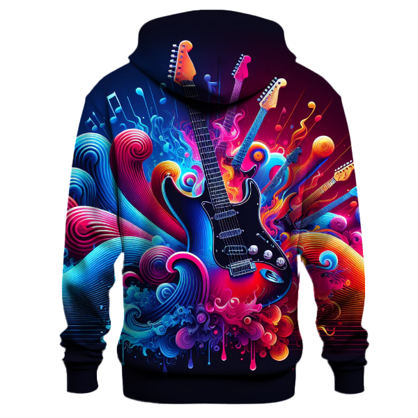Electric Guitar Grooves Hoodie