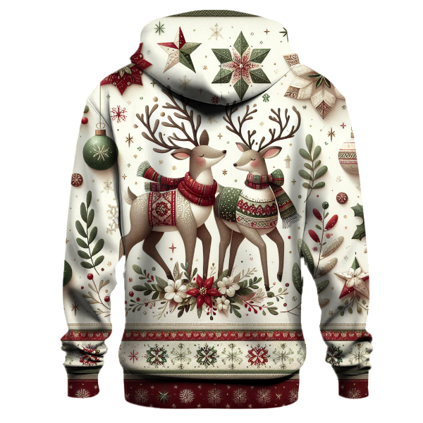 Charming Holiday Pajamas Hoodie