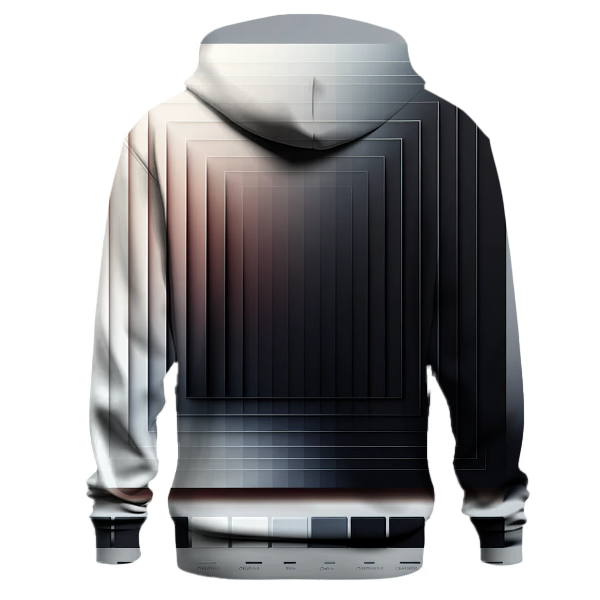 Bold Monochrome Fade Hoodie