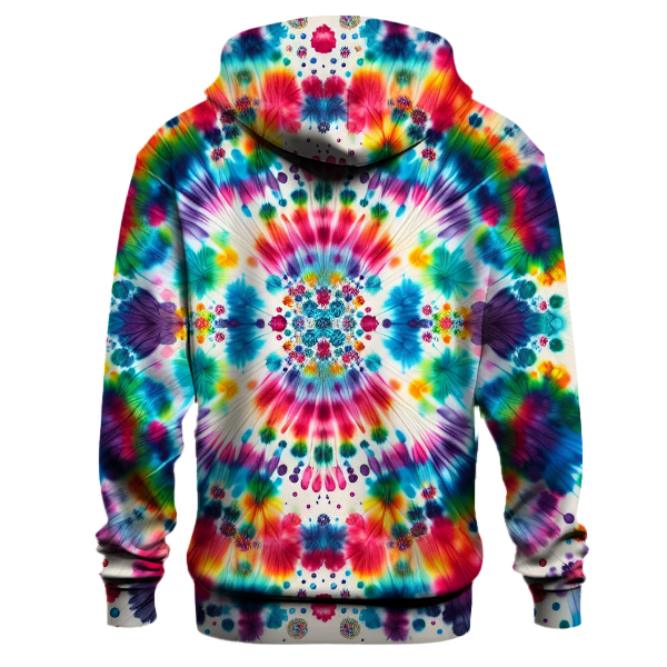 Rainbow Reflection Tie-Dye Hoodie