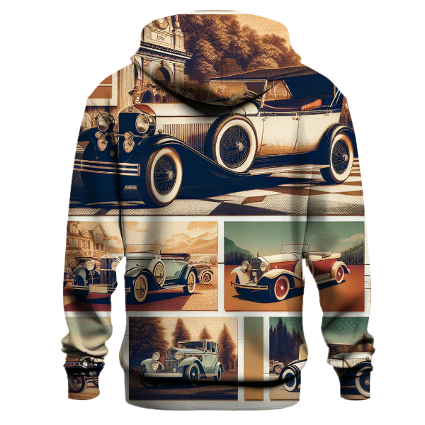 Charming Vintage Automobiles Hoodie