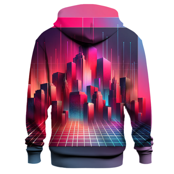 Urban Sunset Glow Hoodie