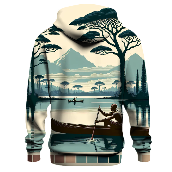 Canoeing Serenity Hoodie