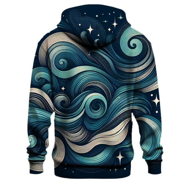 Mystical Galaxy Waves Hoodie