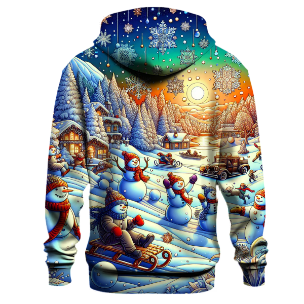 Frosty Friends Winter Adventure Hoodie