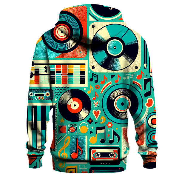 Nostalgic Retro Music Hoodie