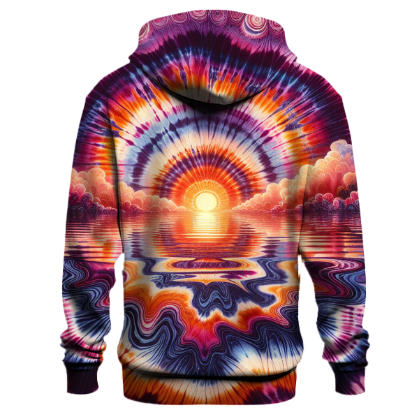 Sunset Ripple Effect Hoodie
