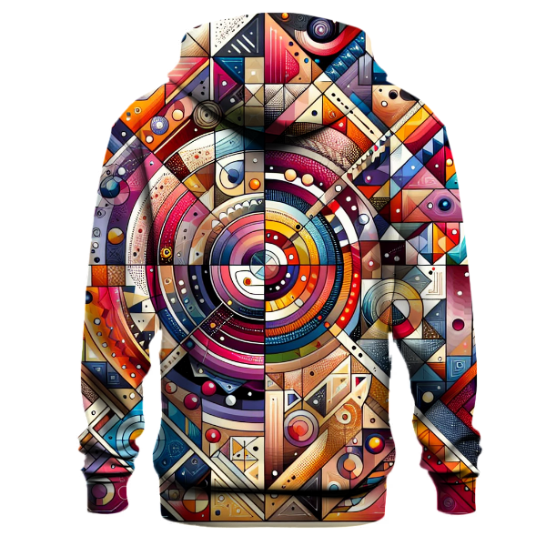 Artful Geometric Expressions Hoodie