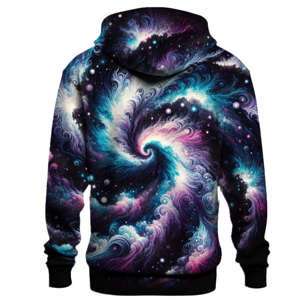 Galactic Odyssey Tie-Dye Design Hoodie