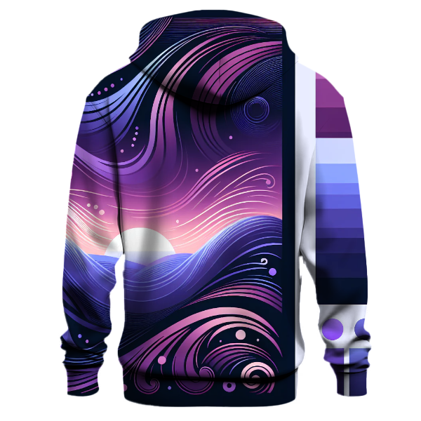 Midnight Violet Ombr Hoodie