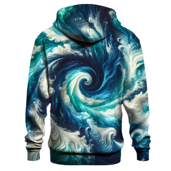 Whirlpool Turquoise Symphony Hoodie
