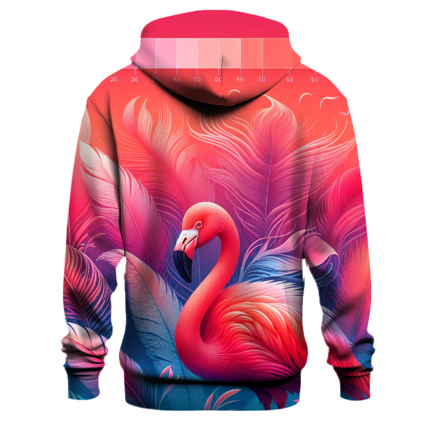 Flamingo Flair Hoodie